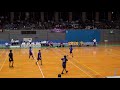 決勝（女子）　美東（沖縄県）×三郷北（埼玉県）