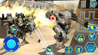 Robot Transformation Game | Air Robot Jet Transformation Game: Flying Jet War Mode screenshot 5
