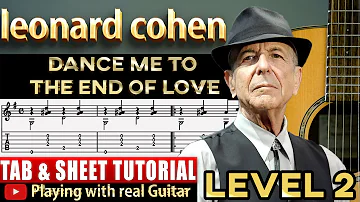 Dance me to the end of love - leonard cohen Guitar Tab Tutorial
