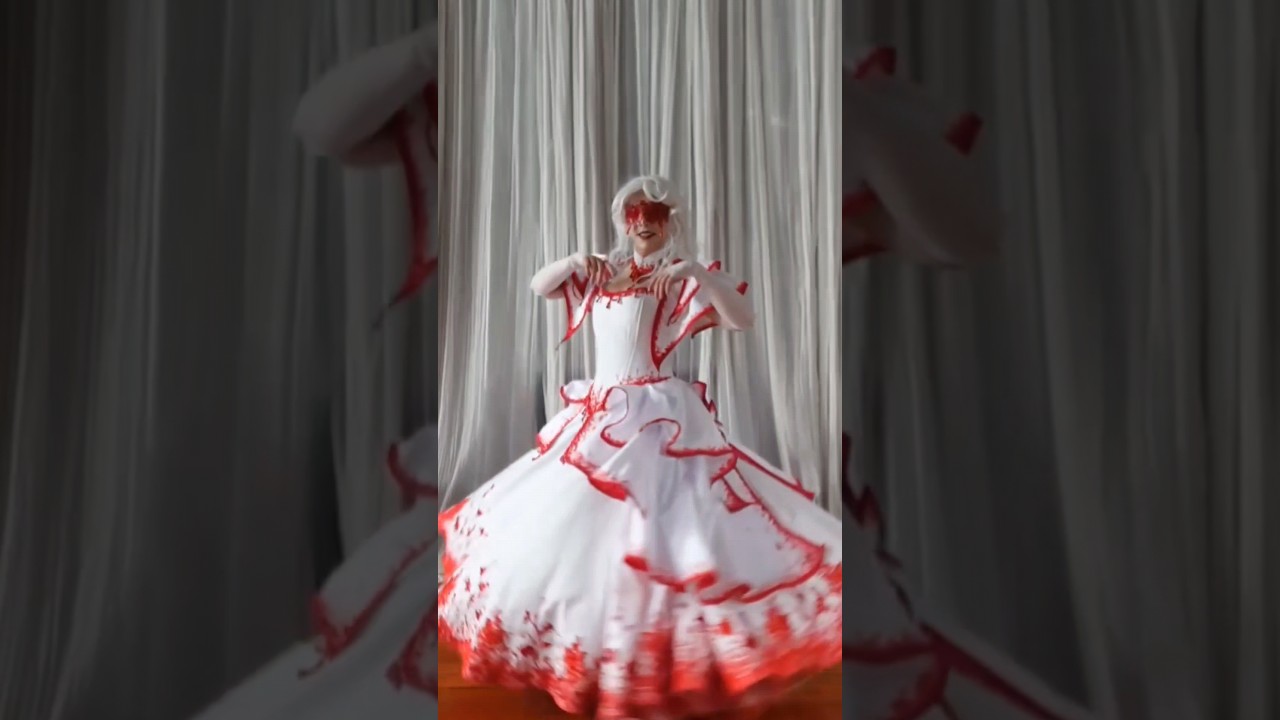 7 days to make a vampire ballgown??