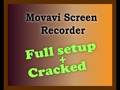 Movavi Screen Recorder for free with cracked