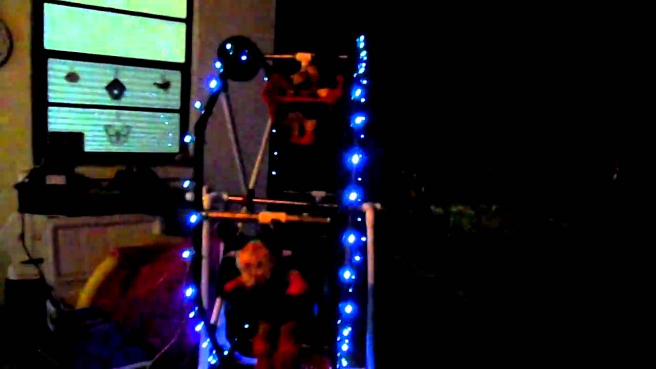 PVC Ferris Wheel with led lights YouTube