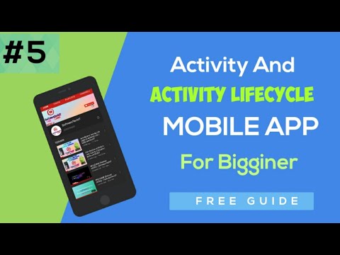 #5 Example Of Activity & Activity Life cycle | Android Studio Tutorial | #softwaretechit