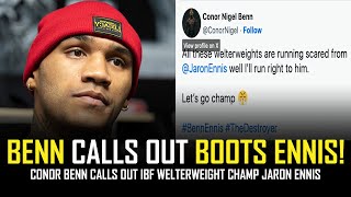 😱 CONOR BENN CALLS OUT JARON 'BOOTS 'ENNIS!!! 😱