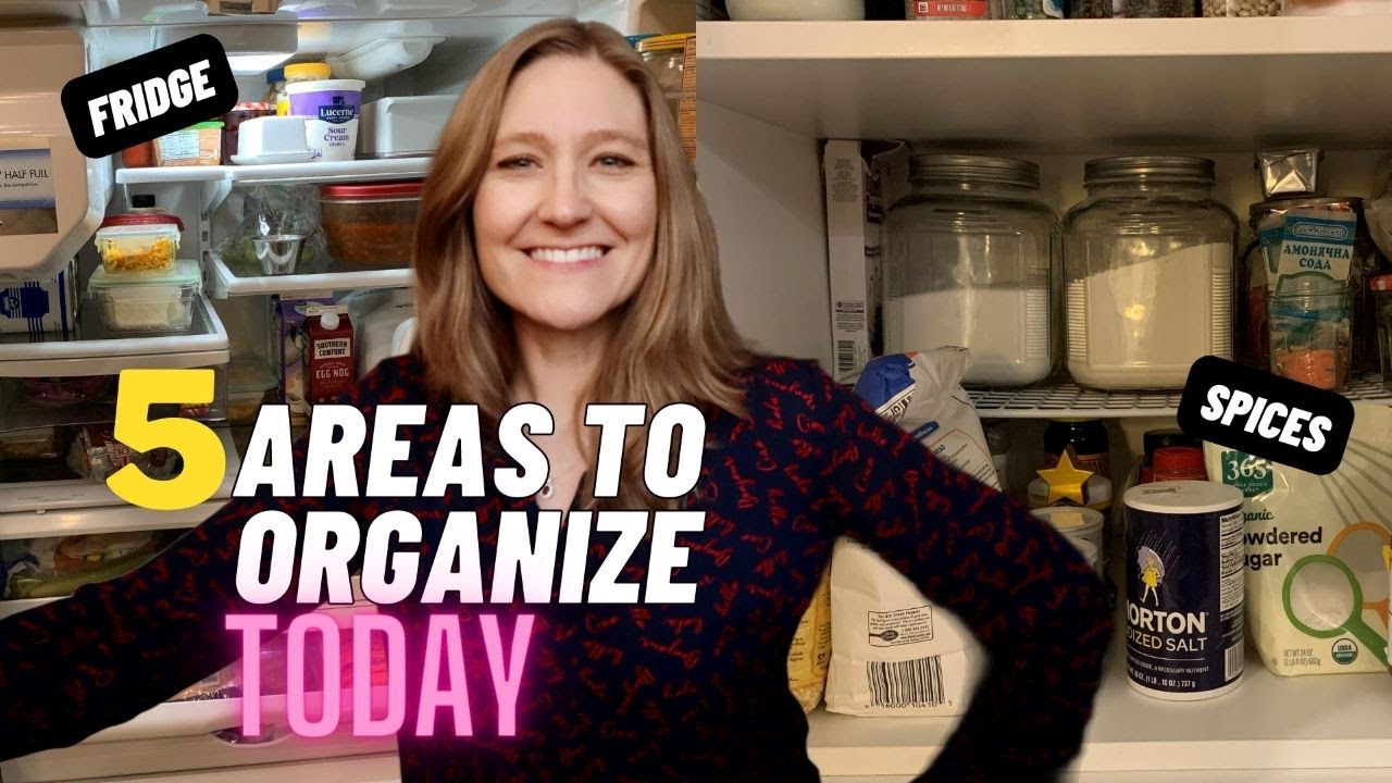 The ONE DAY Home Organization Challenge: 5 Areas to Organize Today ...