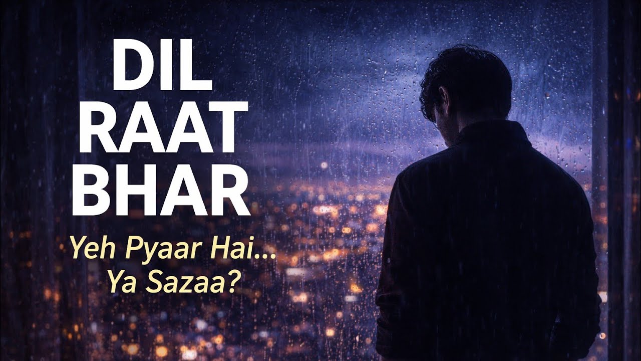 Dil Raat Bhar – LoFi Sad Romantic Song | Yeh Pyaar Hai Ya Sazaa? | Echo Verse