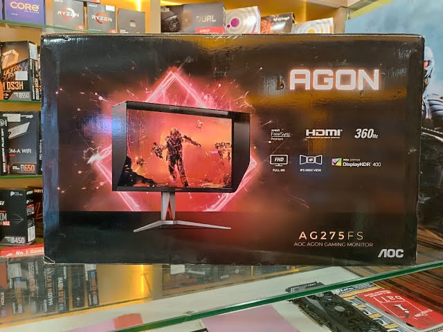 27 AOC AG275FS 360Hz FHD 0.5ms FreeSync IPS Gaming Monitor