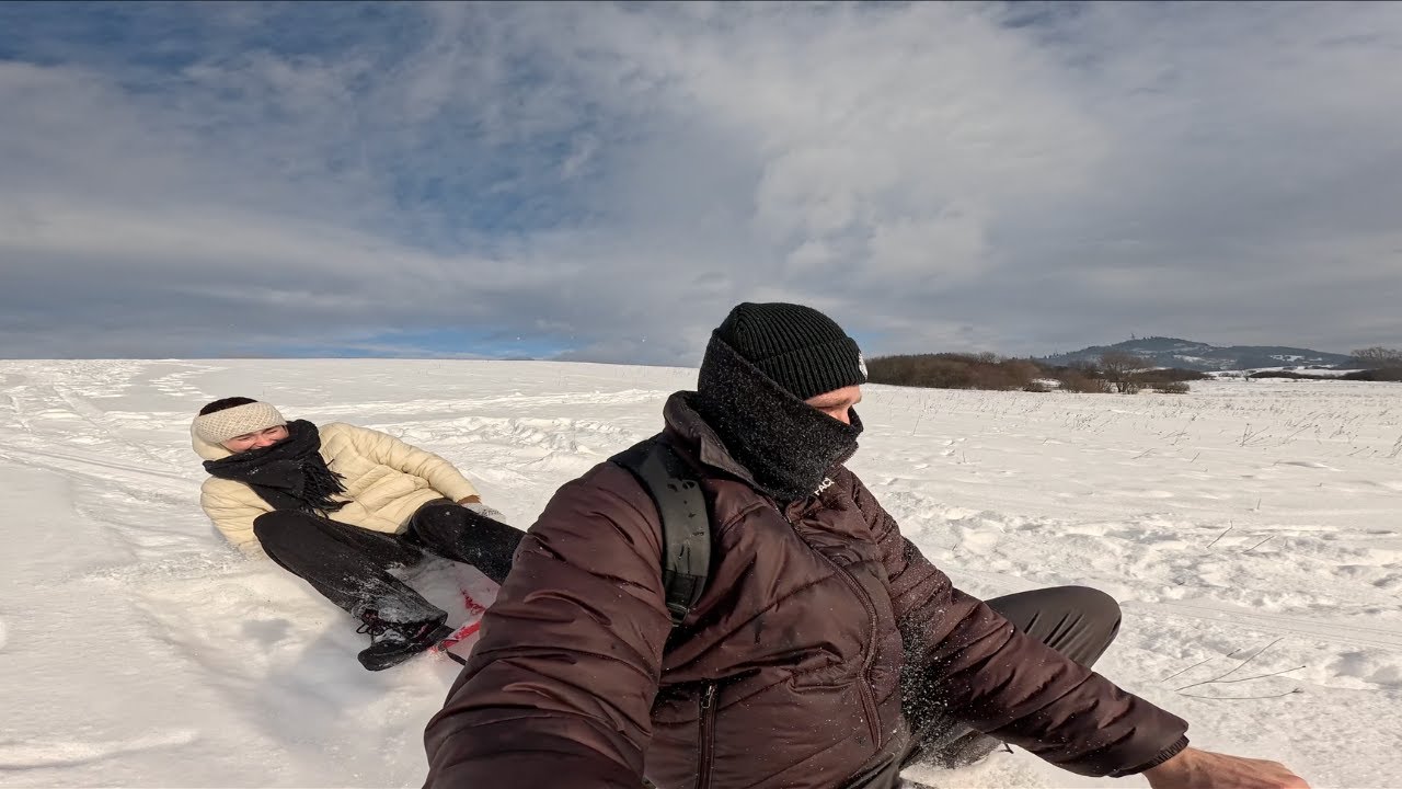 Full Send Sledding Before Leaving Slovakia