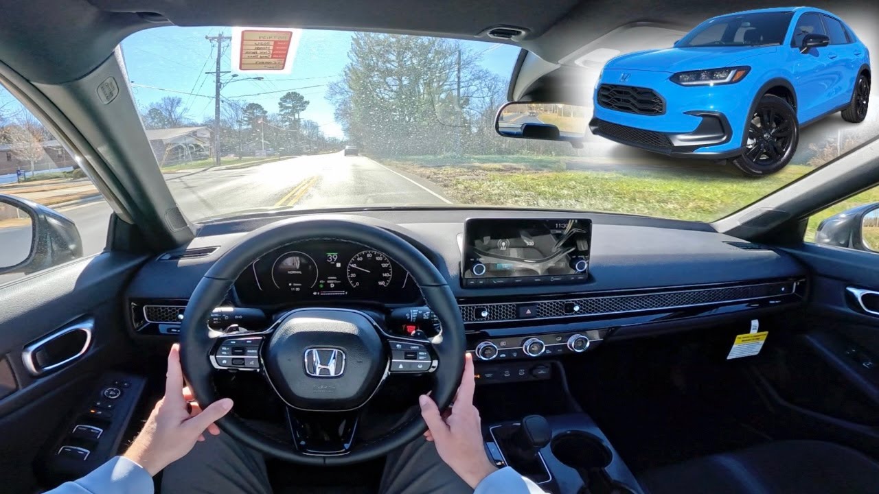 2026 Honda HR-V Sport ASMR Walkaround and Test Drive