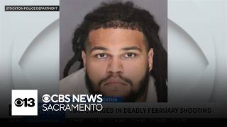 Suspect arrested in February shooting in Stockton that left 1 dead, 2 injured