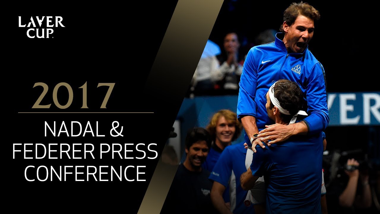 Nadal and Federer Press Conference (Match 8) Laver Cup 2017