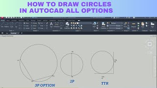 Autocad circle command | Circle command - AutoCAD 2024 Wealth