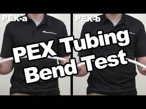 PEX Tubing Bend Test