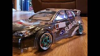 SuperScale 2k20 suspension on my RC Subaru drift project