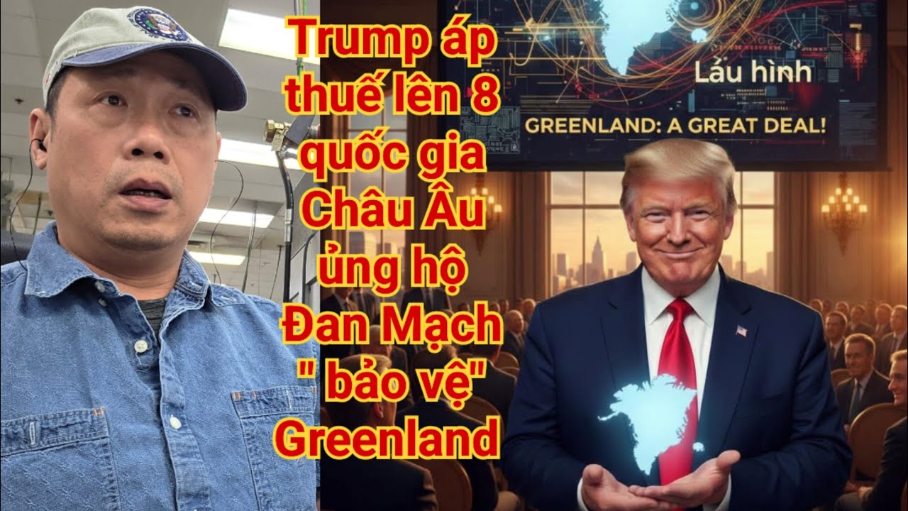 Trump | Đan Mạch sướng lên là nhờ Mỹ, đã đến lúc họ đền đáp