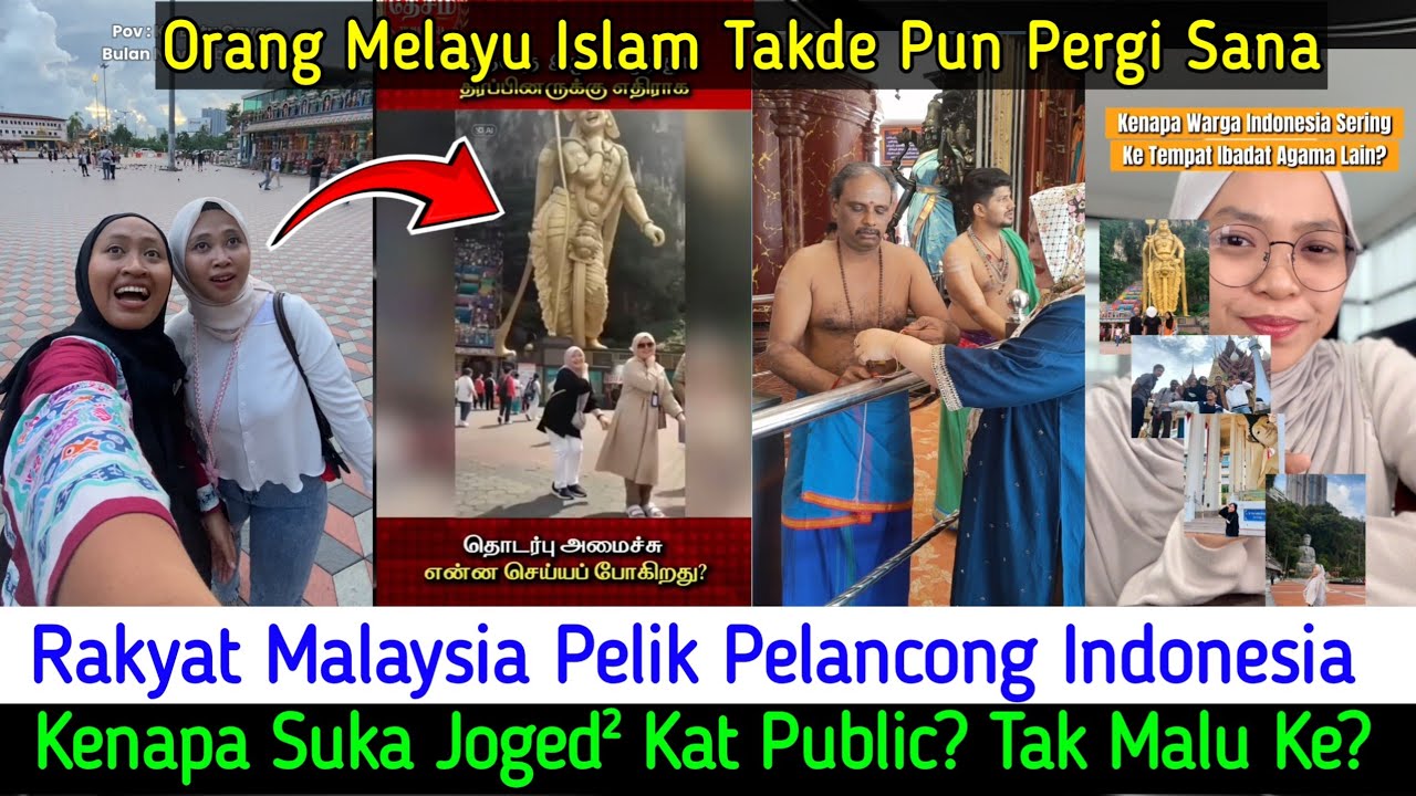 BIARPUN ITU DI MALAYSIA TAPI ORANG MELAYU TAKDE PERGI SANA, TAPI ORANG² INDONESIA SIAP JOGED2