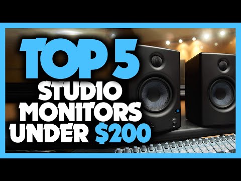 Best Studio Monitors Under $200 in 2020 [Top 5 Speakers For Music & More]