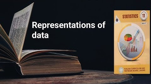Representation of data ch 2 lec 4 Punjab board textbook part 1