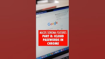 MacOS Sonoma Features Part 8: iCloud Passwords in Google Chrome #tailormadetech #apple #macossonoma