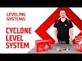 The Easy, No-Tools, Hands-Only CYCLONE LEVEL SYSTEM