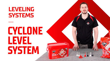 The Easy, No-Tools, Hands-Only CYCLONE LEVEL SYSTEM