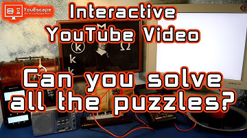 YouEscape: Online Live Escape Room [Interactive YouTube Video]