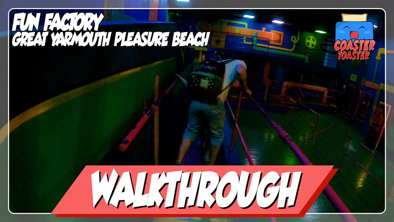 Fun Factory Great Yarmouth Pleasure Beach Selbstgebautes Fun House