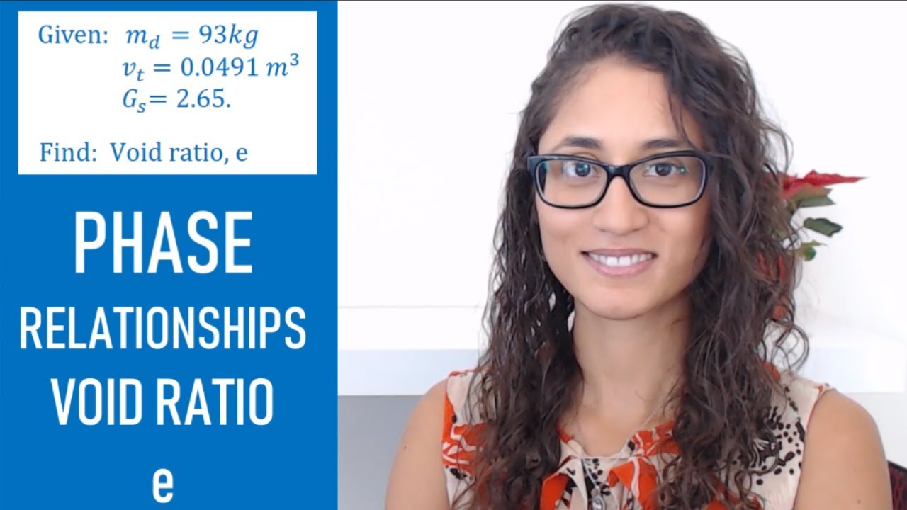 FE Гражданская геотехническая - Фазовые соотношения Коэффициент пустотности e