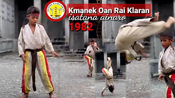 Kmanek Oan Rai Klaran KORK 1982 Istana Ainaro Timor Leste #silat