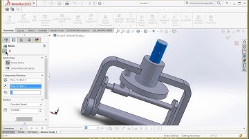 solidworks tutorial - how to create oscillating mechanism