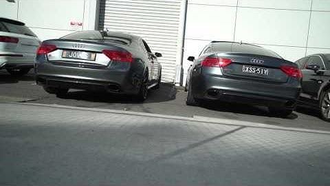 Audi RS5 Resonator Delete vs Centre Muffler Delete