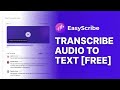 How to Transcribe Any Audio to Text [for Free]