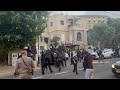 חיפה: הפגנה לא חוקית כנגד מדינת ישראל וקריאות הסתה: משטרת ישראל מבצעת מעצרים