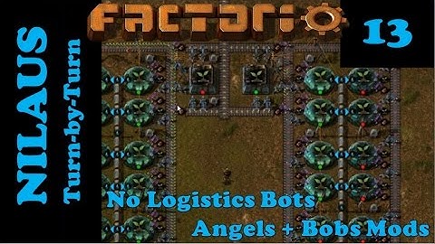 Lets Play Factorio S6E13 - Greenhouse setup without too much jamming