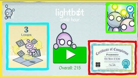 Lightbot Code Hour - LOOPS Level 2
