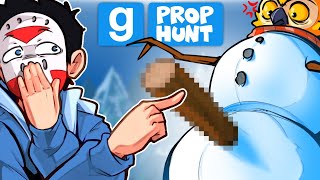 Gmod Ep. 101 - VANOSS THE SNOWMAN IS VERY EXCITED! (XMAS Prop Hunt)