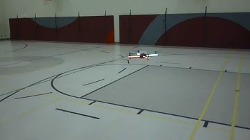 Indoor MultiWii quadcopter flip