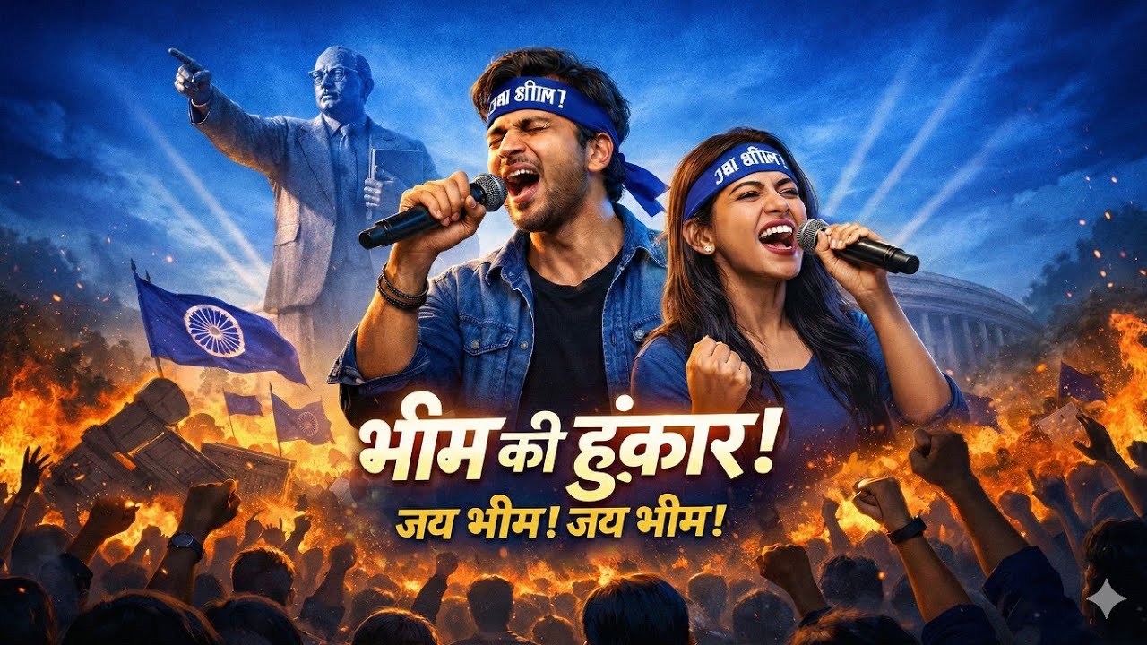 भीम की हुंकार | Jai Bhim Jai Samvidhan | Powerful Protest Song | Ambedkar Song