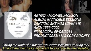 Michael Jackson - She Was Lovin' Me (FULL SONG) + LYRICS//SUBTITULOS ESPAÑOL & INGLÉS 
