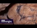 France creates replica Chauvet cave for spectacular prehistoric art - Newsnight