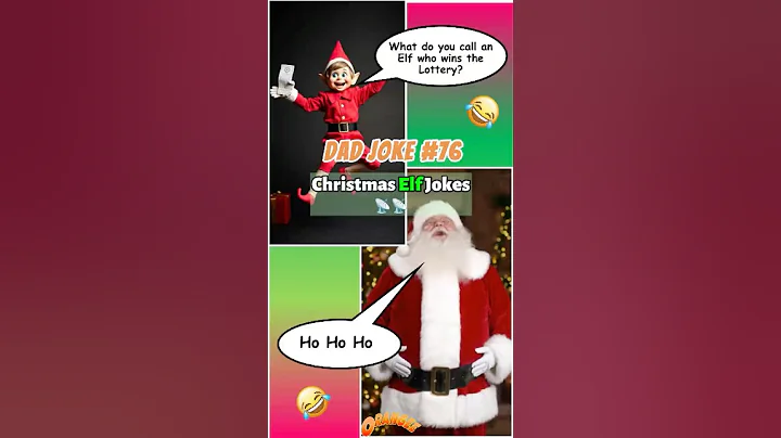 Christmas Elf Jokes with Santa Claus | Dad Joke #76 😂 #jokes #dadjokes #christmasjokes
