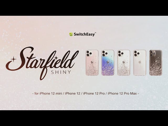 Starfield - Quicksand Case with Glitter Hard Back Cover for iPhone 12 & 12 Pro | SwitchEasy