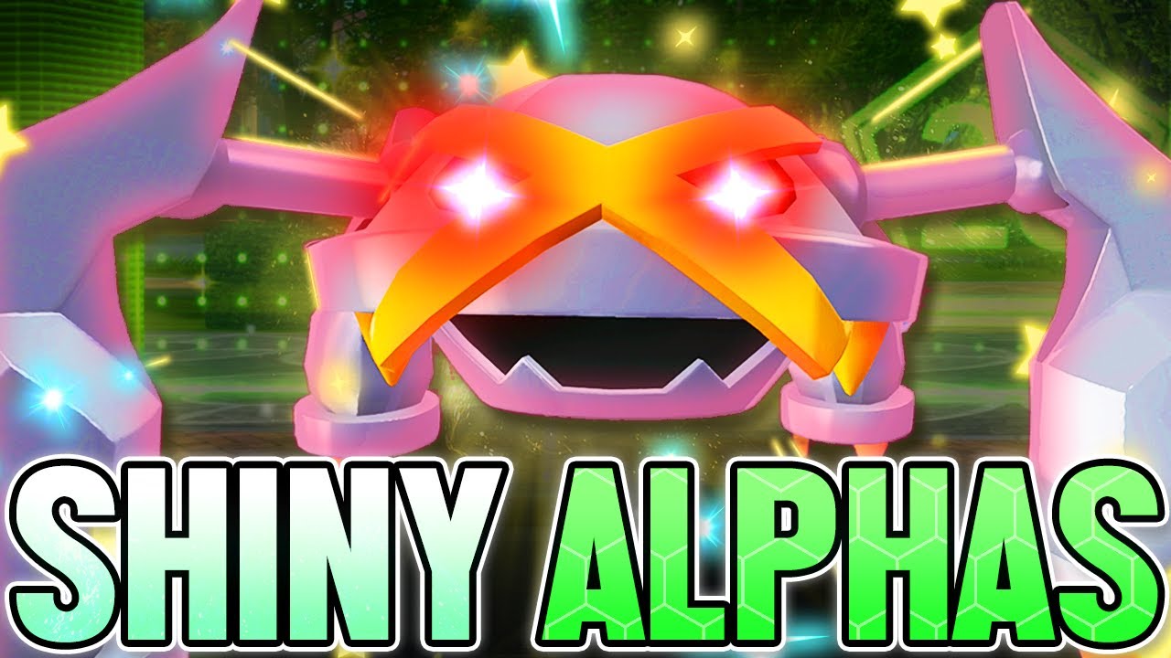 I Hunted SHINY ALPHA POKÉMON in Legends Z-A