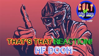 THAT'S THAT - MF DOOM; The Greatest Line in Hip Hop
