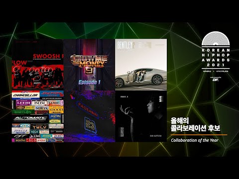 한국 힙합 어워즈 2021 - 올해의 콜라보레이션 후보