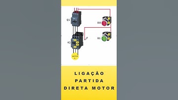 Partida Direta Motor Trifásico