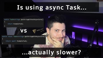 Is awaiting a Task instead of returning it directly in C# actually slower?
