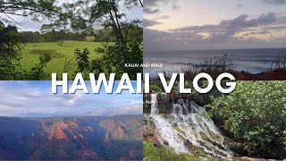 [4K] 🌺 HAWAII VLOG | kauai and maui trip | silent vlog