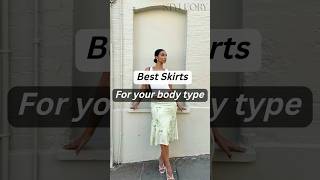 Not every skirt flatters every body shape #fashiontips #skirt #bodyshape #stylingtips #bottomwear
