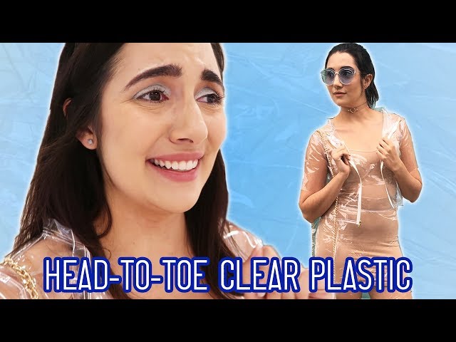 I Wore A Clear Plastic Outfit For A Day 